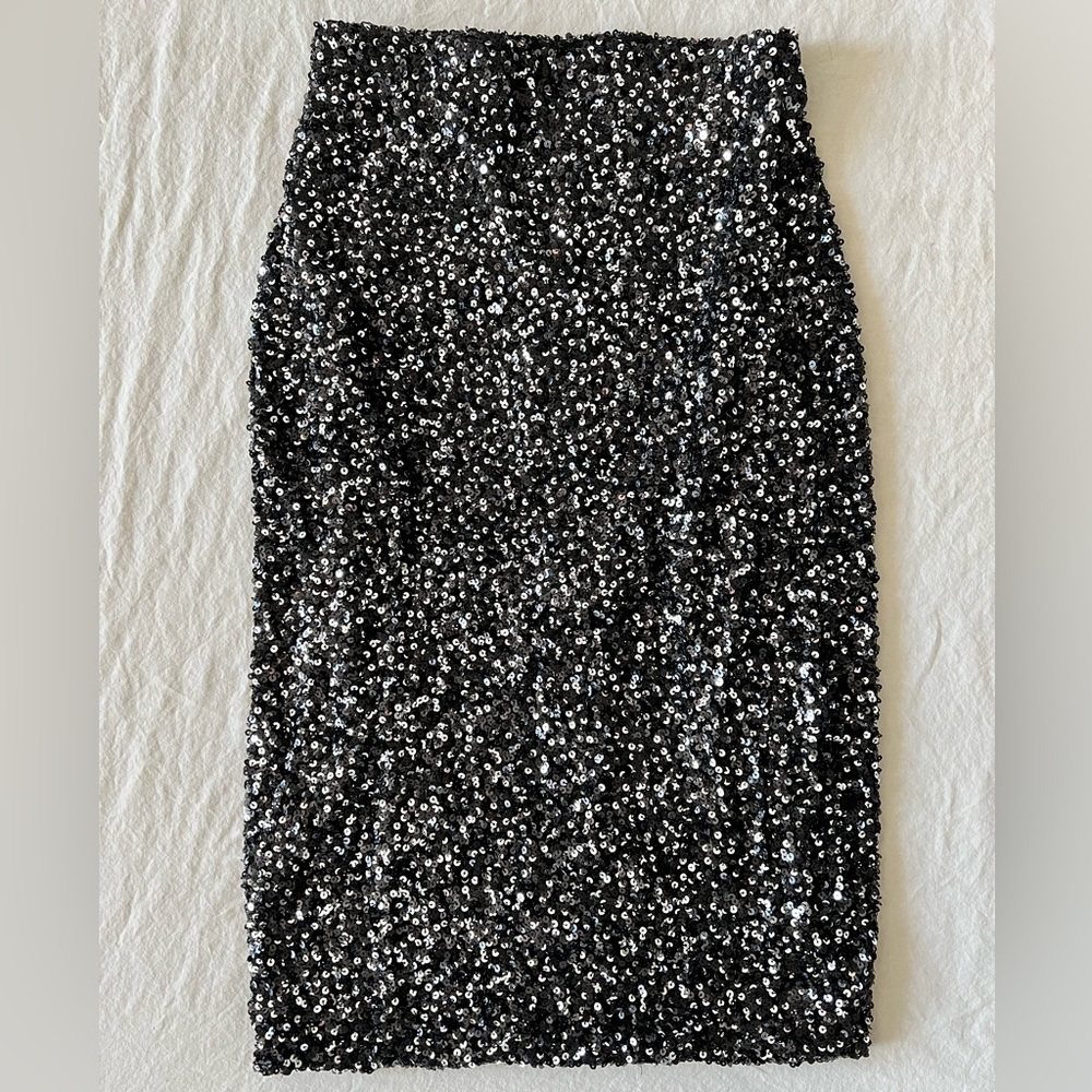 Sequin Pencil Skirt